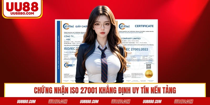 Chứng nhận ISO 27001 khẳng định uy tín nền tảng